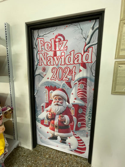 Funda navideñas para puertas